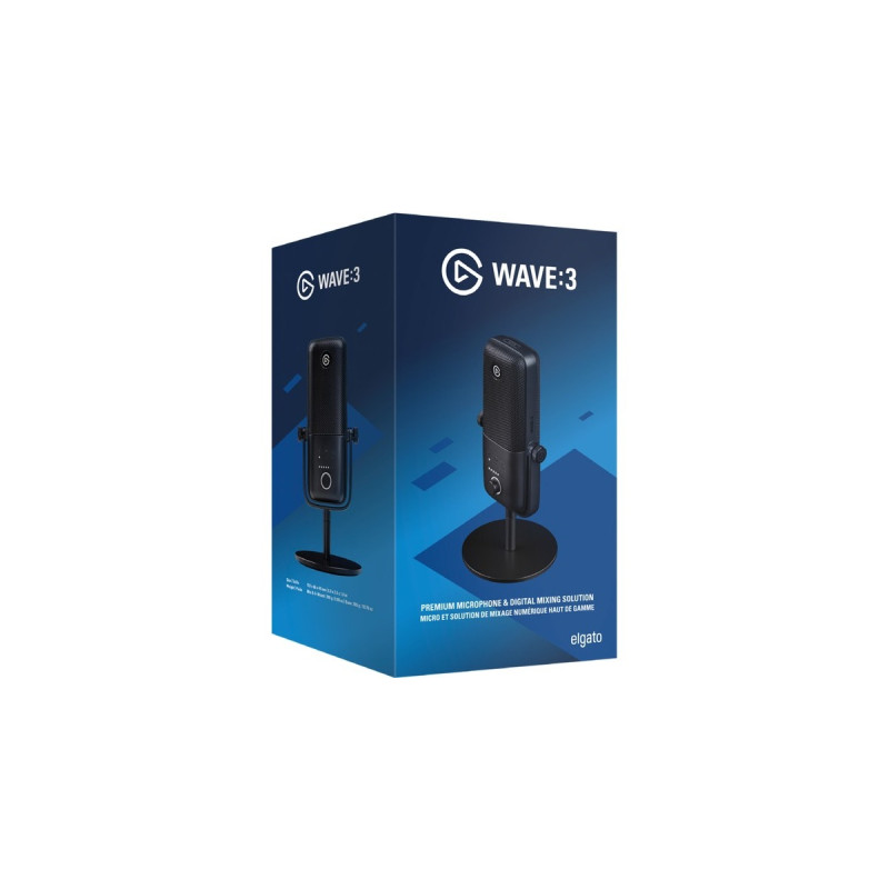 Elgato Wave:3, Mikrofon(schwarz)