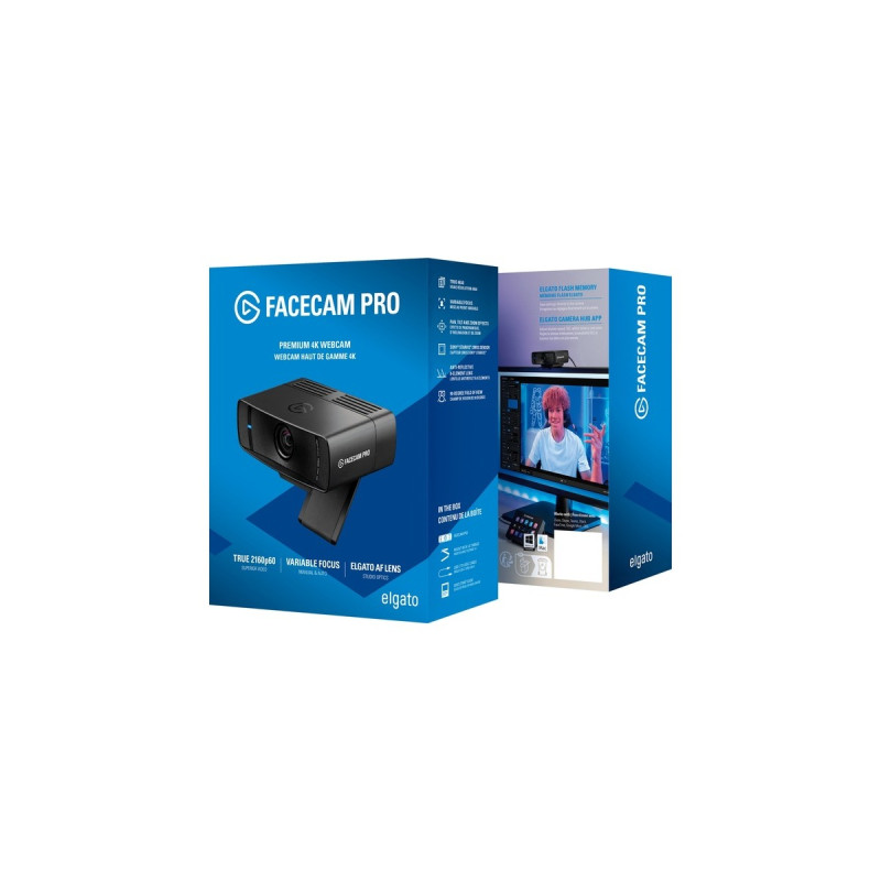 ElgatoFacecam Pro, Webcam(schwarz)