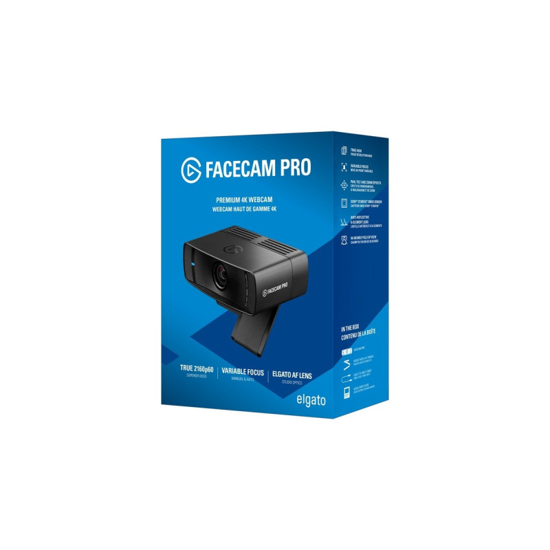 ElgatoFacecam Pro, Webcam(schwarz)