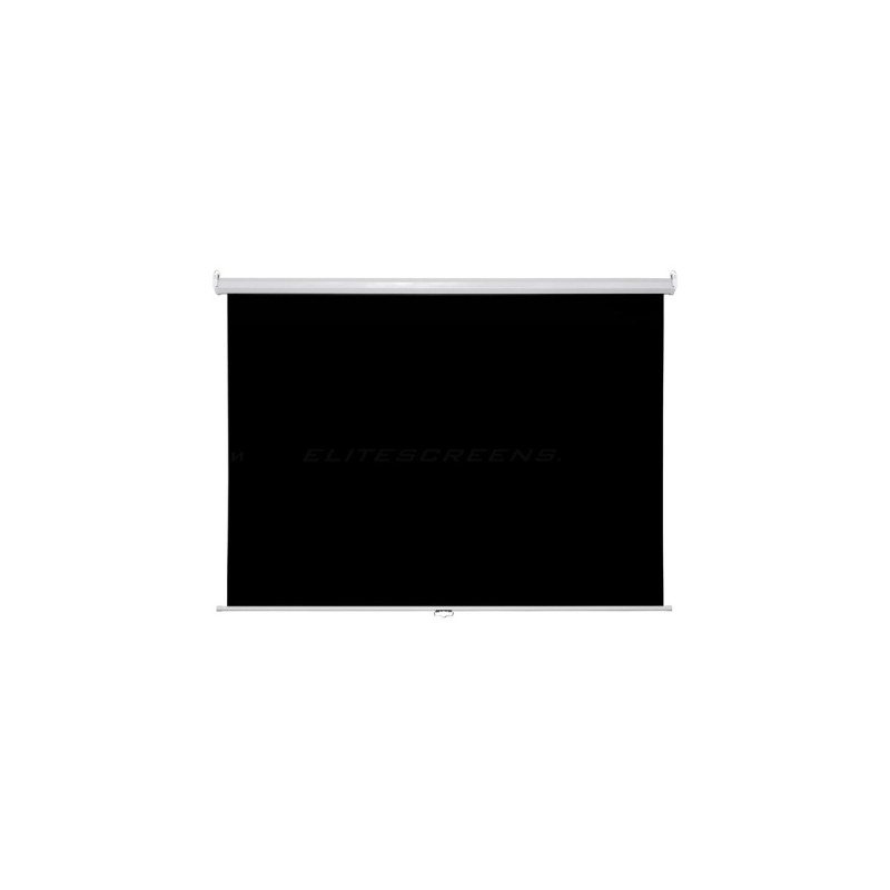 EliteScreens Manual Rollo, Rolloleinwand(weiß, 119