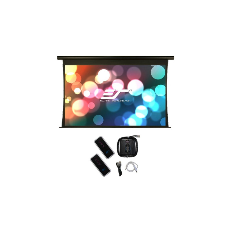 EliteScreens Saker Tab Tension, Motorleinwand(schwarz, 100