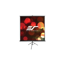 EliteScreens Tripod, Stativleinwand(schwarz, 85", 1:1, MaxWhite)