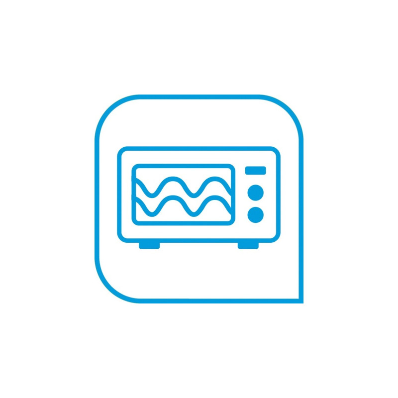 Emsa CLIP & CLOSE Aufschnittbox-System 0,6 Liter, 3-teilig, Dose(transparent/blau, rechteckig)