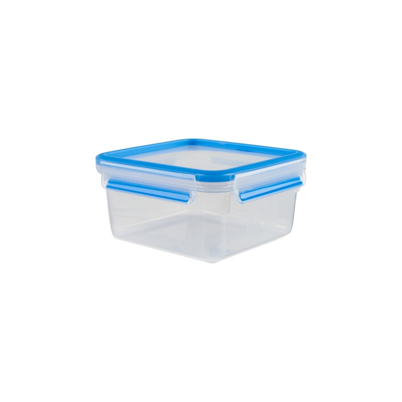 Emsa CLIP & CLOSE Frischhaltedose(transparent/blau, 1,3 Liter)