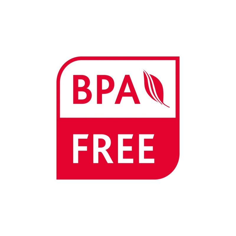 Emsa CLIP & CLOSE Frischhaltedose 0,85 Liter(transparent/blau, rund, Ø 16,7cm)