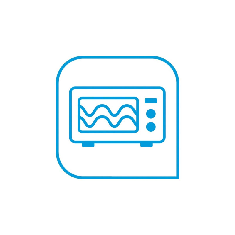 Emsa CLIP & CLOSE Frischhaltedose 1,5 Liter(transparent/blau, rechteckig, Hochformat)