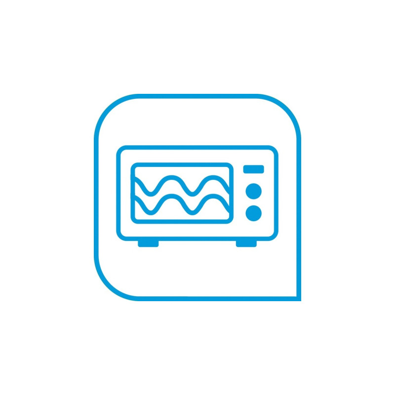 Emsa CLIP & CLOSE Frischhaltedose 3,7 Liter(transparent/blau, rechteckig, mit Abtropfgitter)