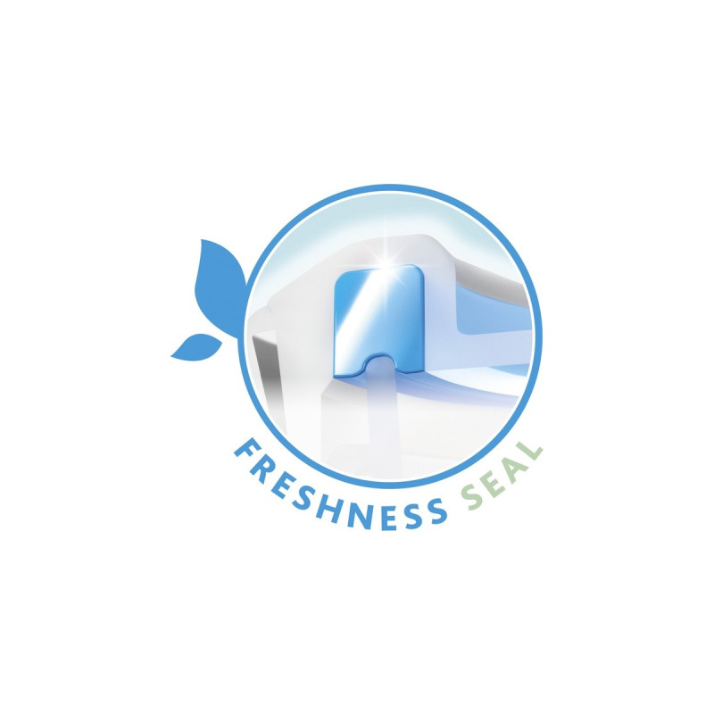 Emsa CLIP & CLOSE Frischhaltedosen 0,55 Liter(transparent/blau, rechteckig, 3 Stück)