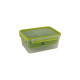 Emsa CLIP & GO Lunchbox XL, Lunch-Box(grün/transparent, mit Einsätzen)