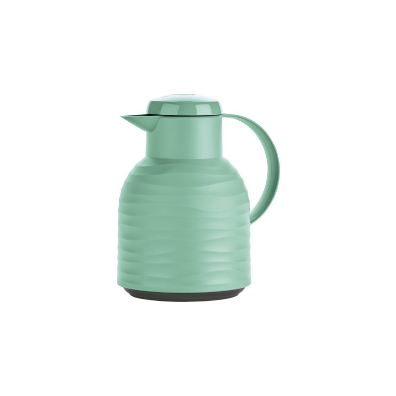 Emsa Isolierkanne SAMBA WAVE, 1 Liter(grün, QUICK PRESS Verschluss)