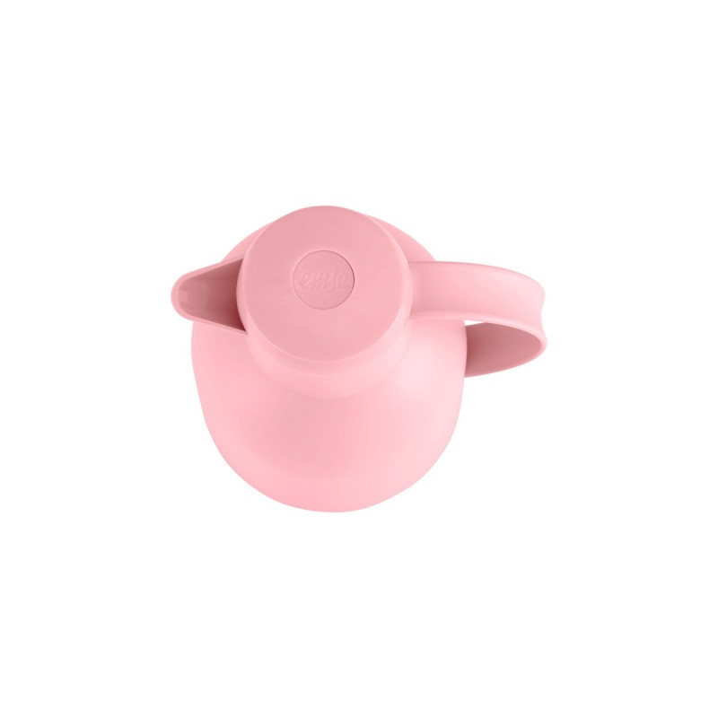 Emsa SAMBA Isolierkanne, 1 Liter(rosa, QUICK PRESS Verschluss)
