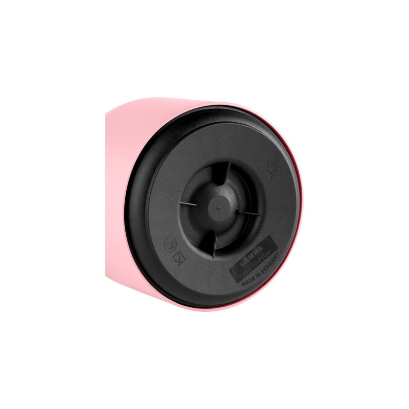 Emsa SAMBA Isolierkanne, 1 Liter(rosa, QUICK PRESS Verschluss)