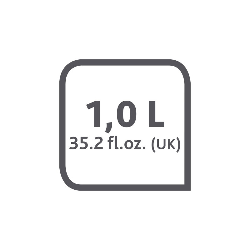 Emsa SAMBA Isolierkanne, 1 Liter(rot/transparent, QUICK PRESS Verschluss)