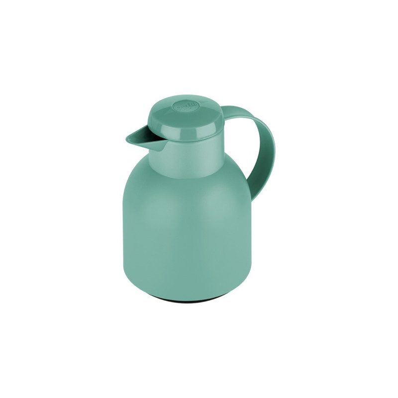 Emsa SAMBA Isolierkanne, 1 Liter(grün, QUICK PRESS Verschluss)