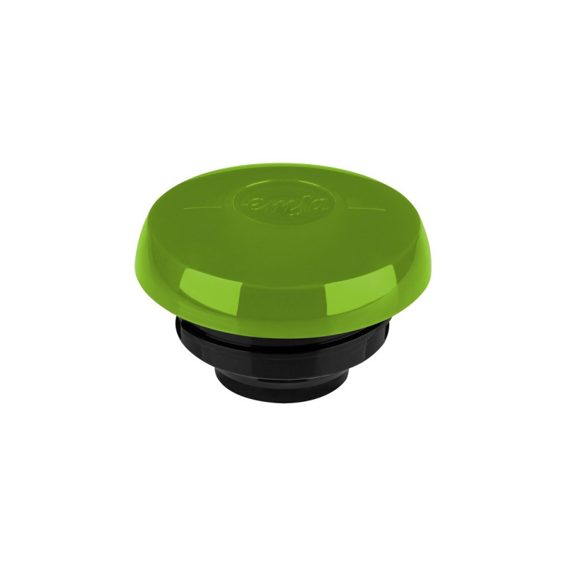 Emsa SAMBA Isolierkanne, 1 Liter(hellgrün/transparent, QUICK PRESS Verschluss)