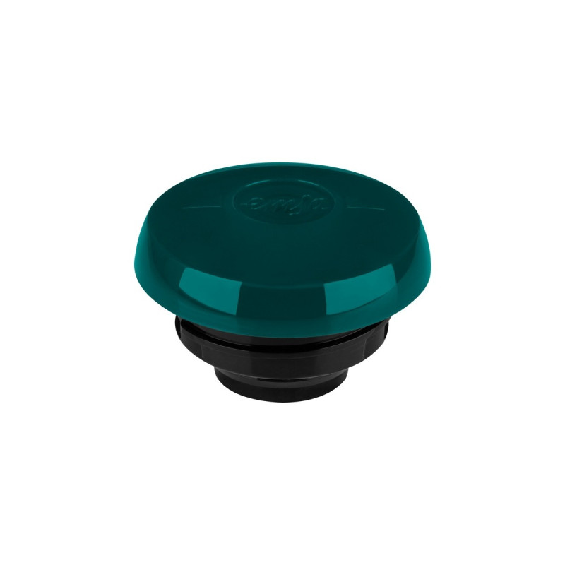 Emsa SAMBA Isolierkanne, 1 Liter(türkis/transparent, QUICK PRESS Verschluss)