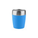 Emsa TRAVEL CUP Thermobecher(blau/edelstahl, 0,2 Liter)