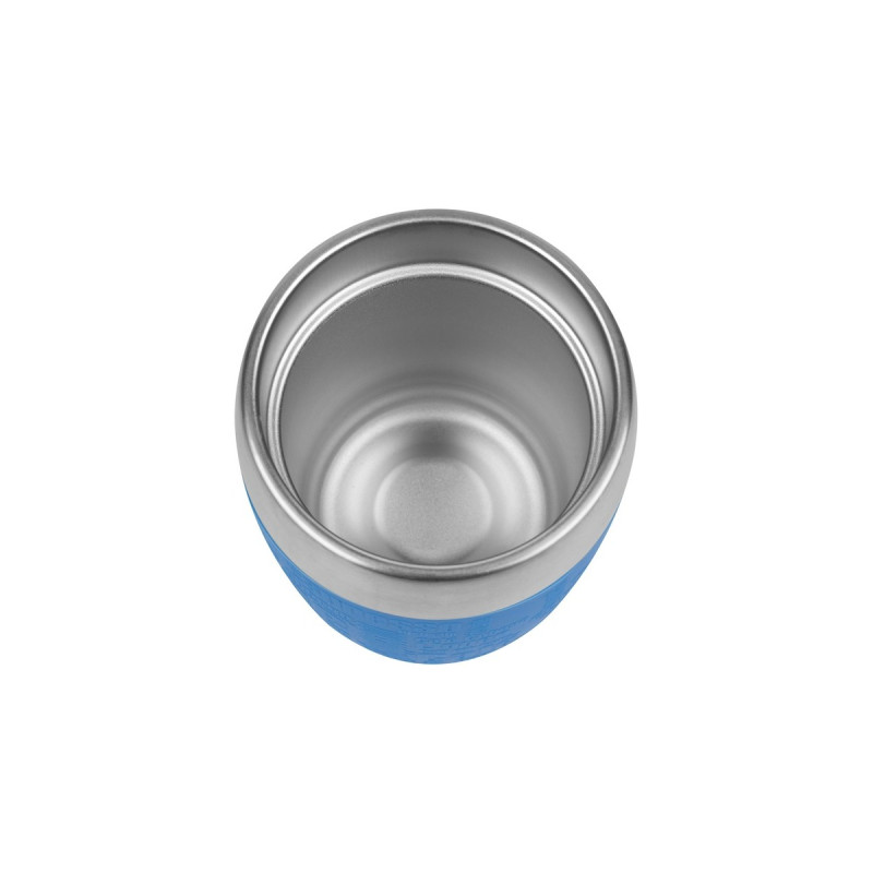 Emsa TRAVEL CUP Thermobecher(blau/edelstahl, 0,2 Liter)