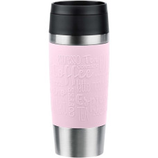Emsa TRAVEL MUG Classic Thermobecher(hellrosa/edelstahl, 0,36 Liter)