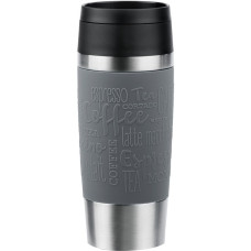 Emsa TRAVEL MUG Classic Thermobecher(grau/edelstahl, 0,36 Liter)