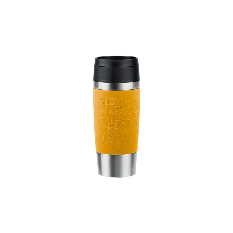 Emsa TRAVEL MUG Classic Thermobecher(gelb/edelstahl, 0,36 Liter)