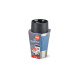 Emsa TRAVEL MUG Compact Thermobecher(blau/edelstahl, 0,3 Liter, Drehverschluss)