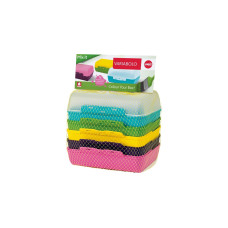 Emsa VARIABOLO Lunch-Box, 3er-SET(mehrfarbig, 6 Halbschalen =3 komplette Boxen)