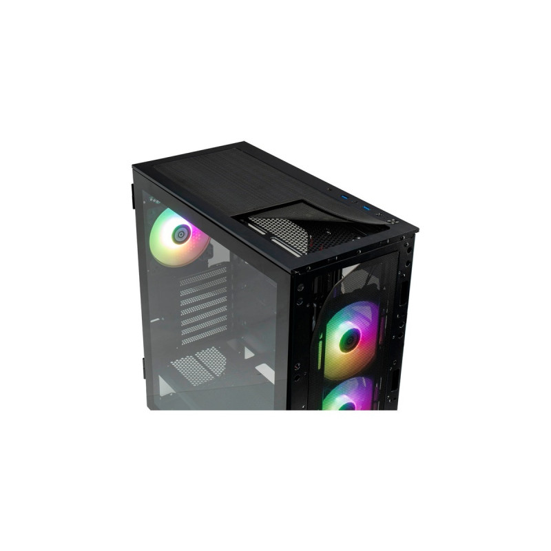 Enermax MarbleShell MS31 ARGB, Tower-Gehäuse(schwarz, Tempered Glass)