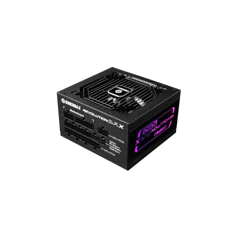 Enermax REVOLUTION D.F.X 1050W, PC-Netzteil(schwarz, 2x 12VHPWR, 4x PCIe, Kabel-Management, 1050 Watt)