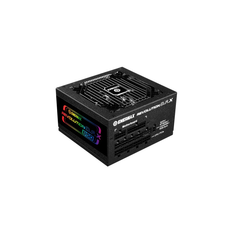 Enermax REVOLUTION D.F.X 850W, PC-Netzteil(schwarz, 2x 12VHPWR, 4x PCIe, Kabel-Management, 850 Watt)