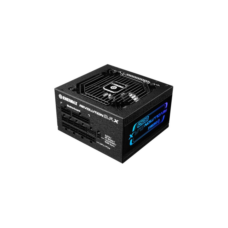 Enermax REVOLUTION D.F.X 850W, PC-Netzteil(schwarz, 2x 12VHPWR, 4x PCIe, Kabel-Management, 850 Watt)