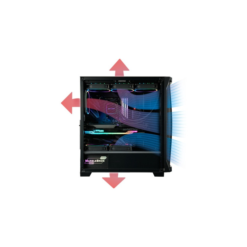 Enermax StarryKnight SK30, Tower-Gehäuse(schwarz, Window-Kit)