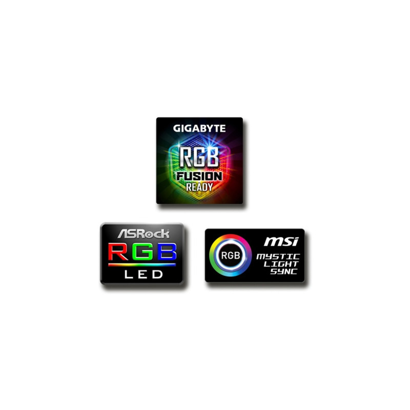 Enermax T.B. RGB 6 Fan Pack 120x120x25, Gehäuselüfter(schwarz)