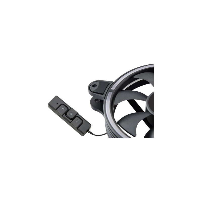 Enermax T.B. RGB AD 3 Pack 120x120x25, Gehäuselüfter(schwarz)