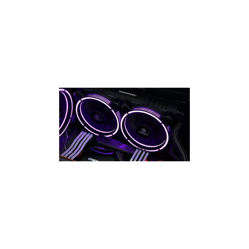 Enermax T.B. RGB Expansion Unit 120x120x25, Gehäuselüfter(schwarz, ohne RGB-Controller)