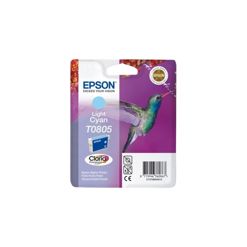 Epson C13T08054011 Light Cyan, Tinte(Retail)