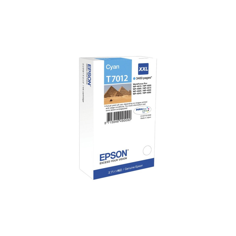 Epson C13T70124010 cyan, Tinte