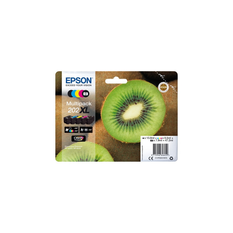 Epson Multipack 202XL (C13T02G74010 ), Tinte