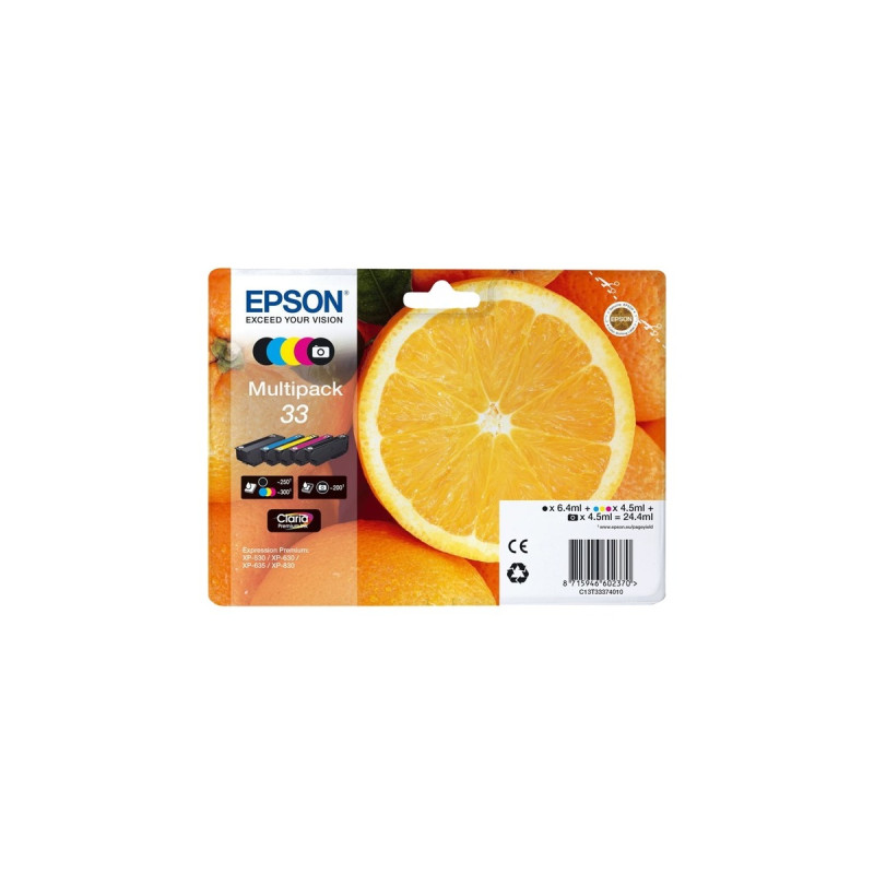 Epson Multipack 33 (C13T33374011), Tinte