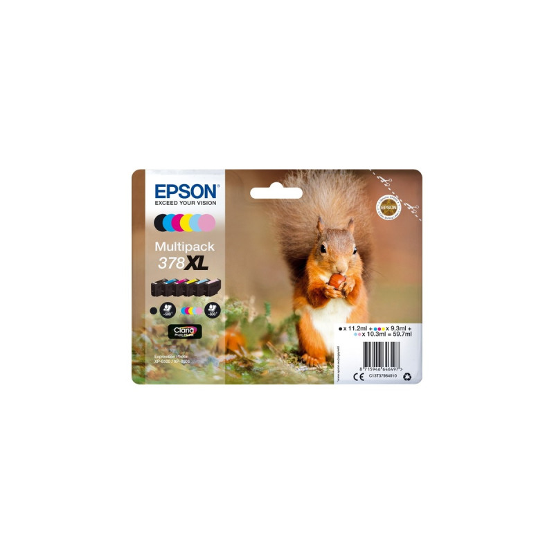 Epson Multipack 378XL (C13T37984010), Tinte