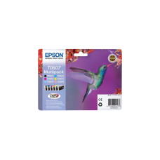 Epson Multipack 6-colours T0807 Claria Photographic Ink, Tinte(Retail)