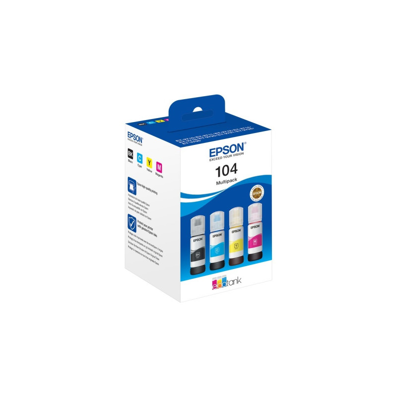 Epson Multipack EcoTank 104 (C13T00P640), Tinte
