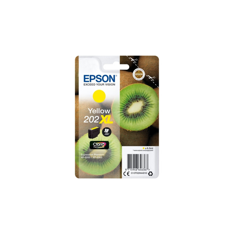 Epson Tinte 202XL gelb (C13T02H44010)(Claria Premium)