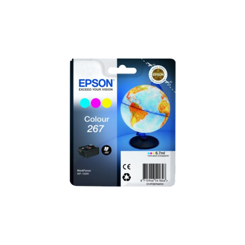 Epson Tinte 3farbig C13T26704010