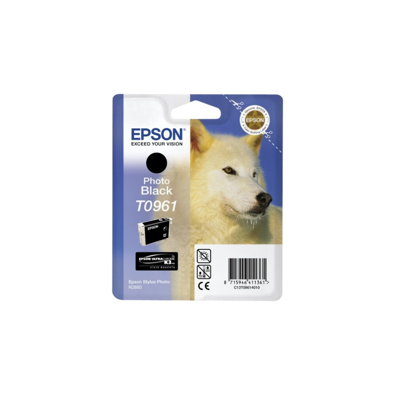Epson Tinte Foto-Schwarz T0961(Retail)
