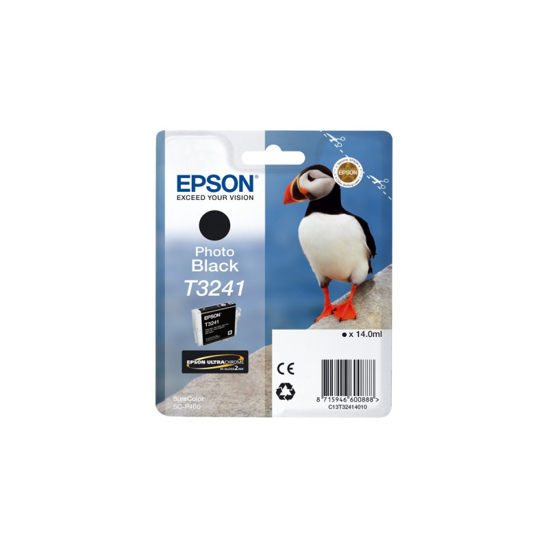 Epson Tinte Foto-schwarz C13T32414010(T3241)