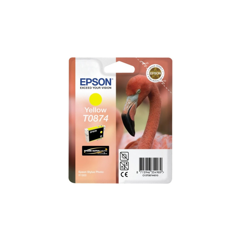 Epson Tinte Gelb T08744010(Retail)