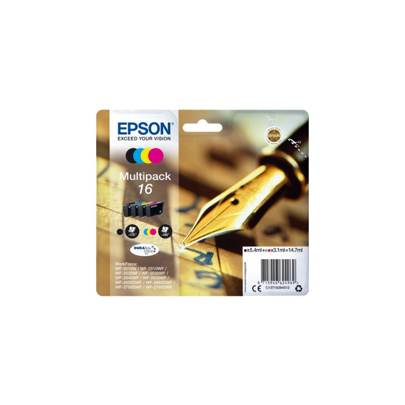 Epson Tinte Multipack 16 (C13T16264012)(DURABrite)