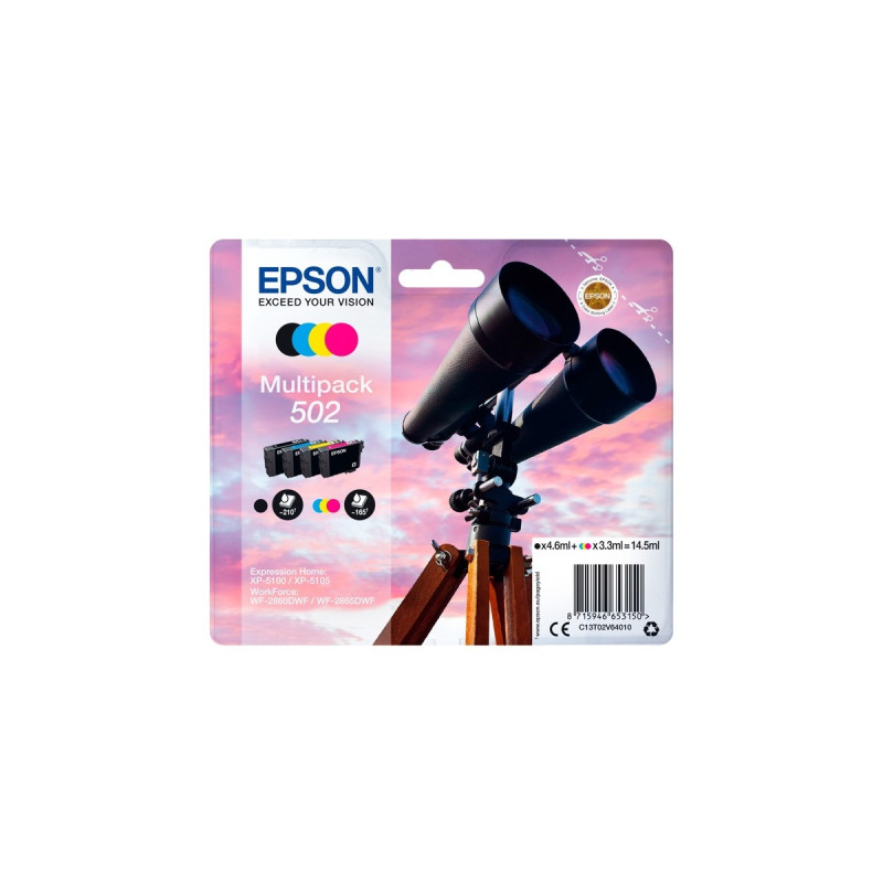 Epson Tinte Multipack 502 (C13T02V64010)