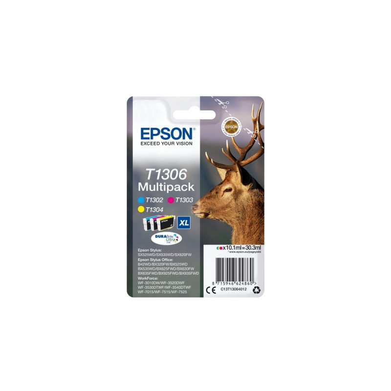 Epson Tinte Multipack T1306XL (C13T13064012)(DURABrite)